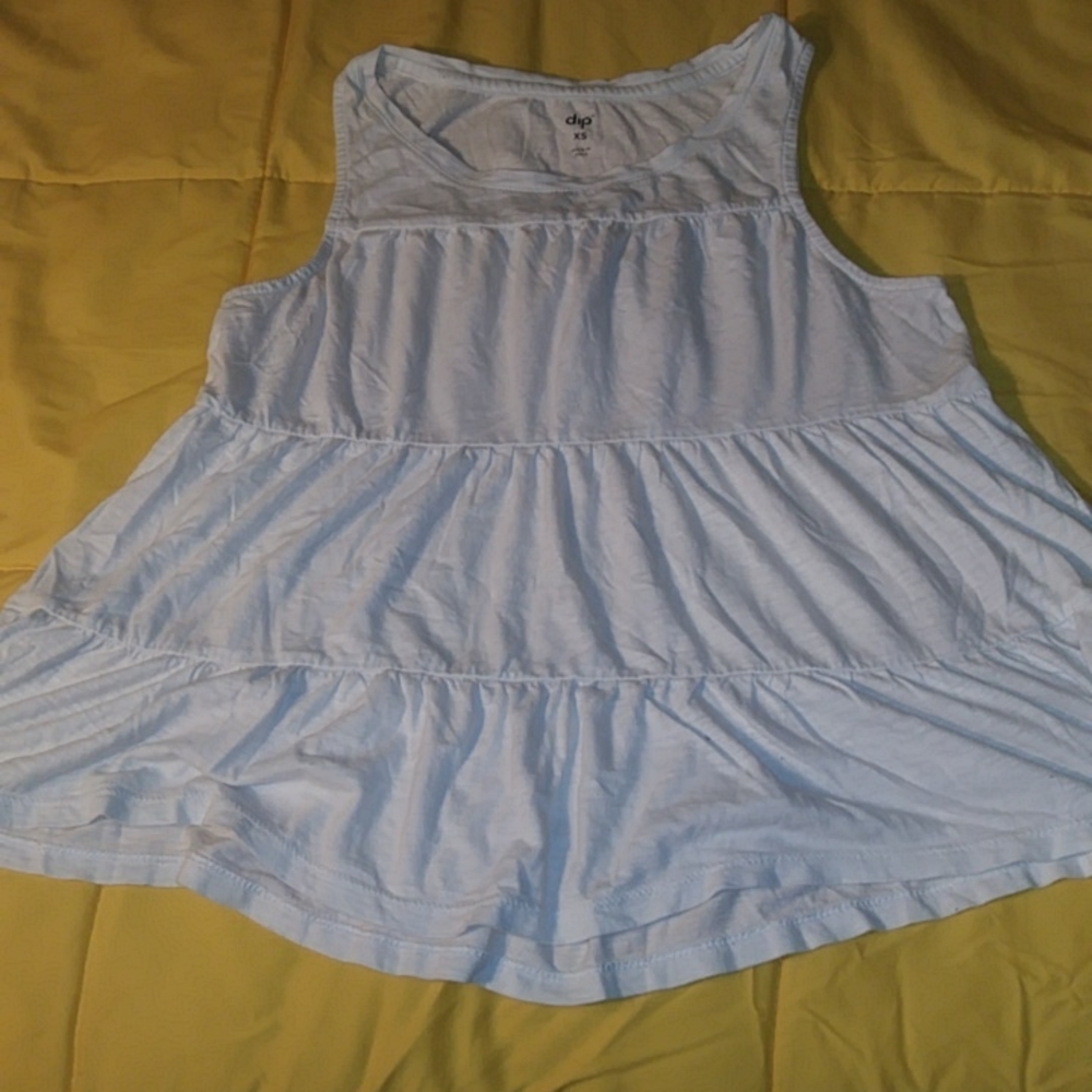 A tan top